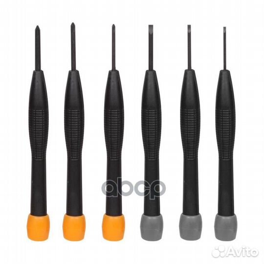 Набор отвёрток для точных работ 6шт в пластиков