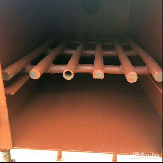 Новый металлический мангал