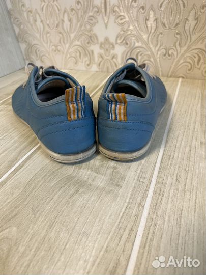 Кожаные кеды ecco