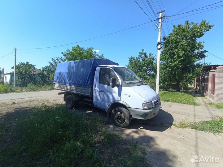 ГАЗ ГАЗель 3302 2.3 МТ, 2002, битый, 156 000 км