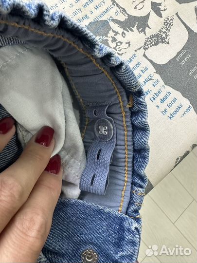 Джинсы sela 98 для девочки