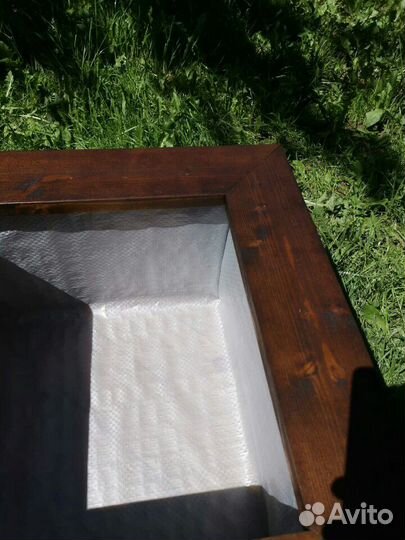 Кашпо из бруса 50х50