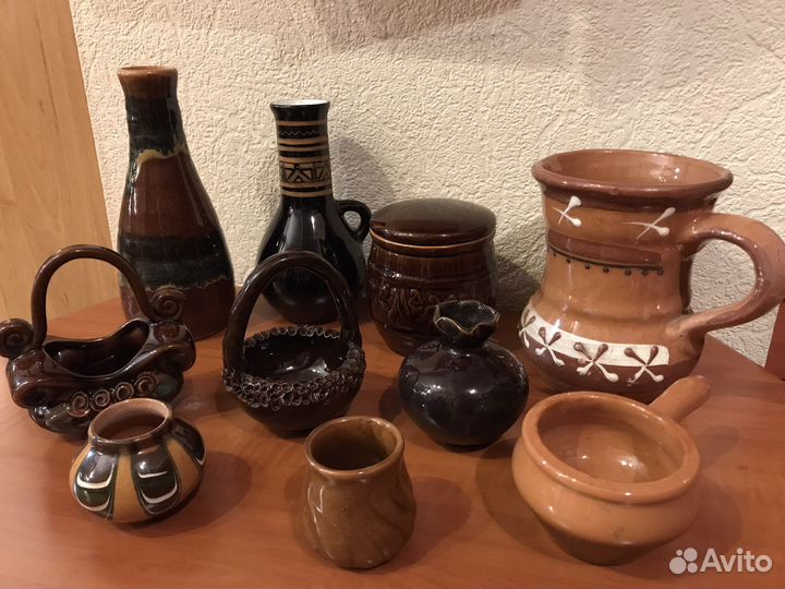 Кувшины, вазочки керамика СССР
