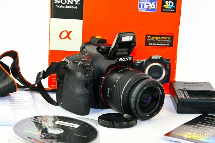 Sony Alpha A65 24.3MP цифрозеркалка Kit DT SAM II