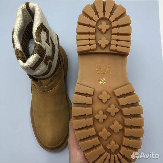 Женские ugg ботинки martin + 4 расцветки