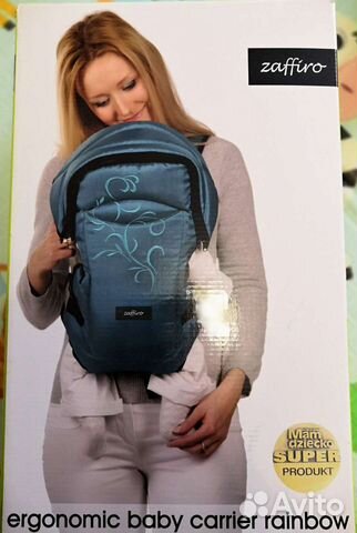 Эргономичная сумка-кенгуру Rainbow