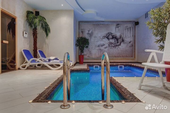 Аренда Баня Сауна с бассейном в центре спа