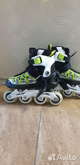 Роликовые коньки детские раздвижные