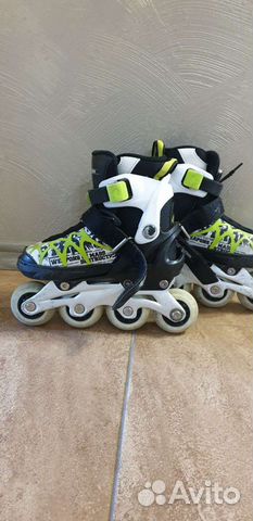 Роликовые коньки детские раздвижные