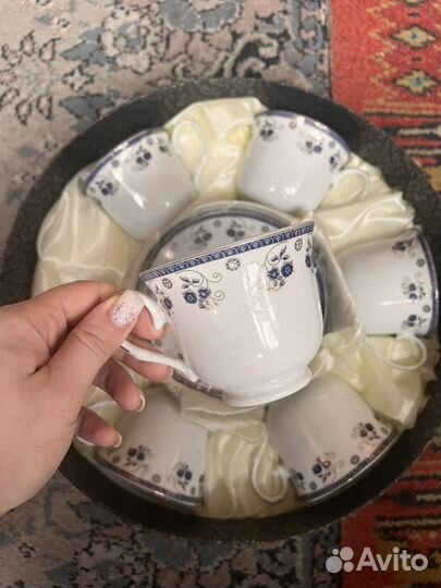 Чайно кофейный сервиз фарфор
