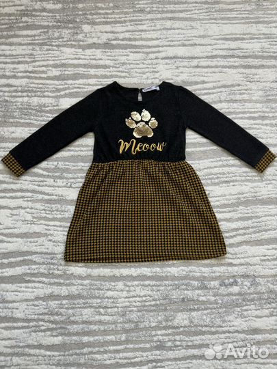 Платье теплое 98