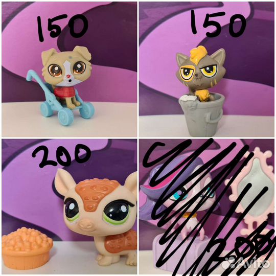Littlest pet shop фигурки оригинал