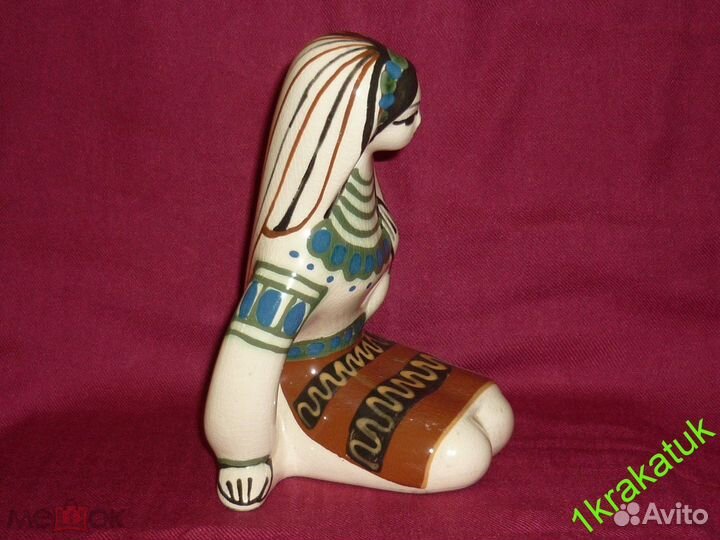 Девушка гуцулка. Львовская керамика. львов лксф