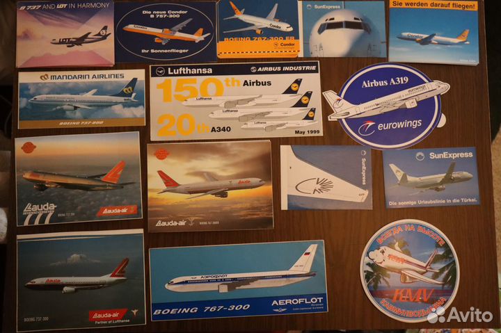 Авиация наклейки