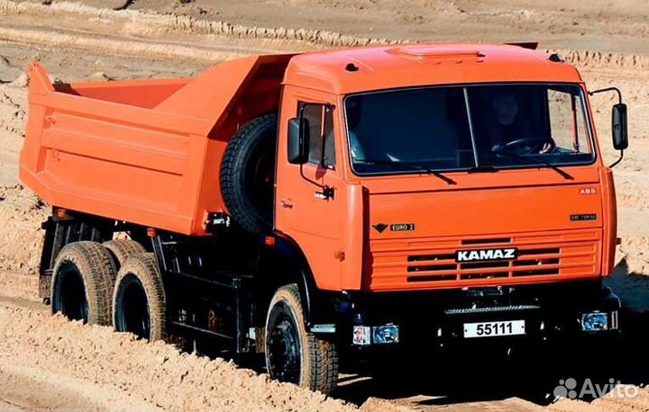 Водитель на камаз самосвал 55111