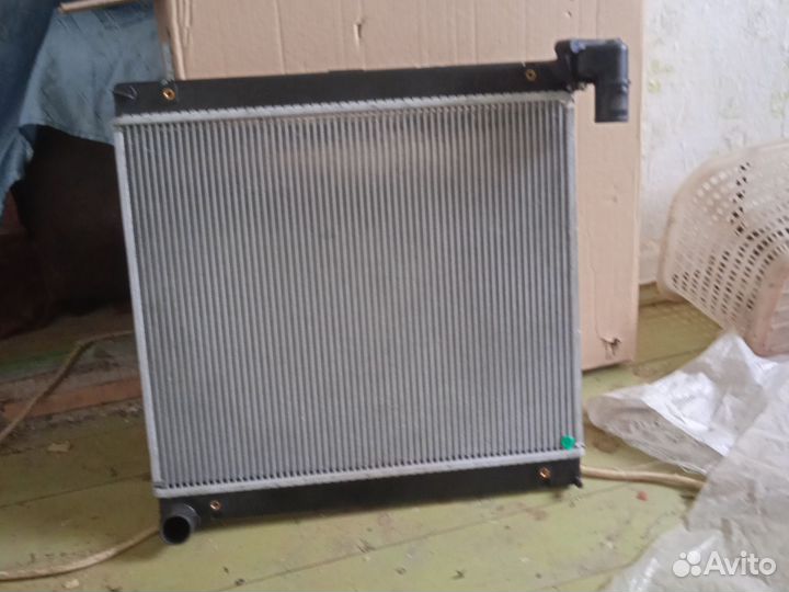 Радиатор на газель 402 двухрядный алюминиевый