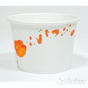 Ведро бумажное малое для фаст фуда 960мл chicken