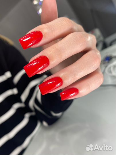 Маникюр с покрытием гель -лак Северный