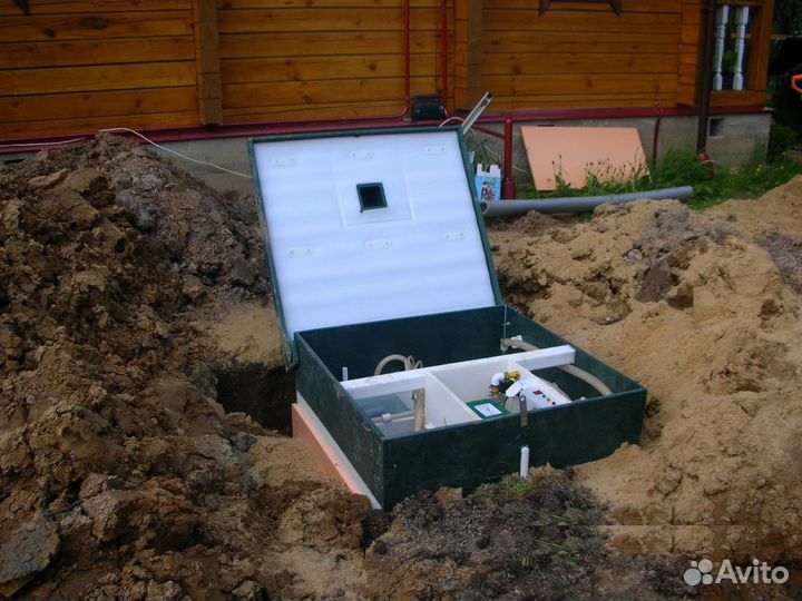 Септик эко Аквабокс 4 для дачи