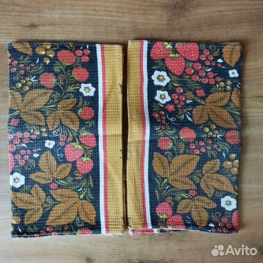 Кухонные полотенца 6 шт Вафельные