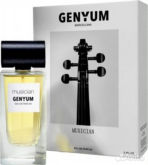 Genyum musician eau de parfum