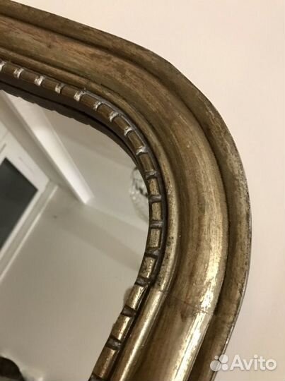 Зеркало 90х120см новое массив мангового дерева