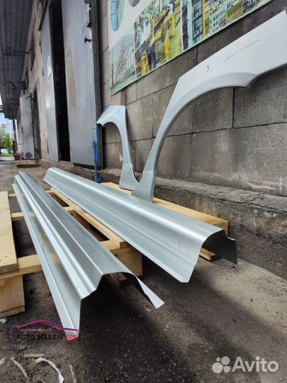 Ремонтные пороги Audi 100 C3 дорест