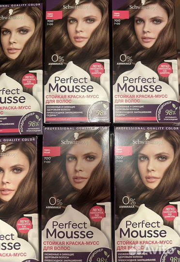 Perfect Mousse Краска для волос, перфект мусс