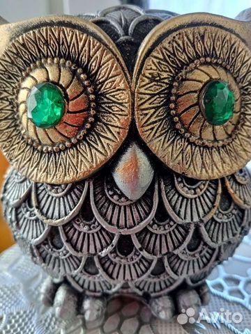 Статуэтка сова - денежный талисман от сглаза