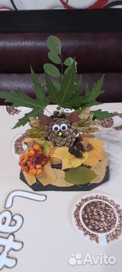 Осенняя поделка в садик 