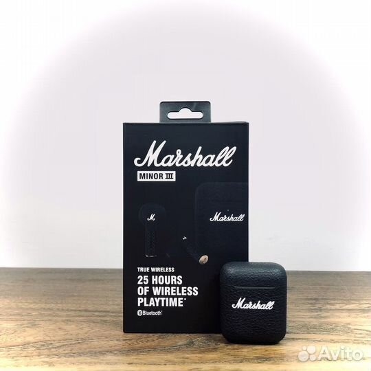 Беспроводные наушники marshall minor III