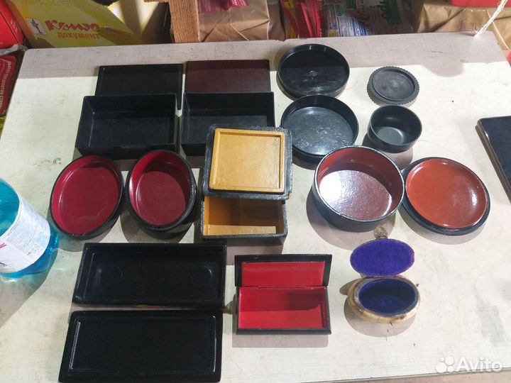 Шкатулки времен СССР