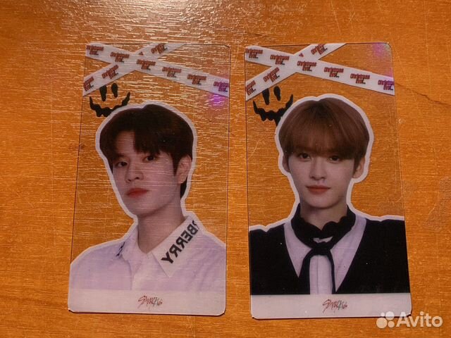 Офф карты stray kids полароид