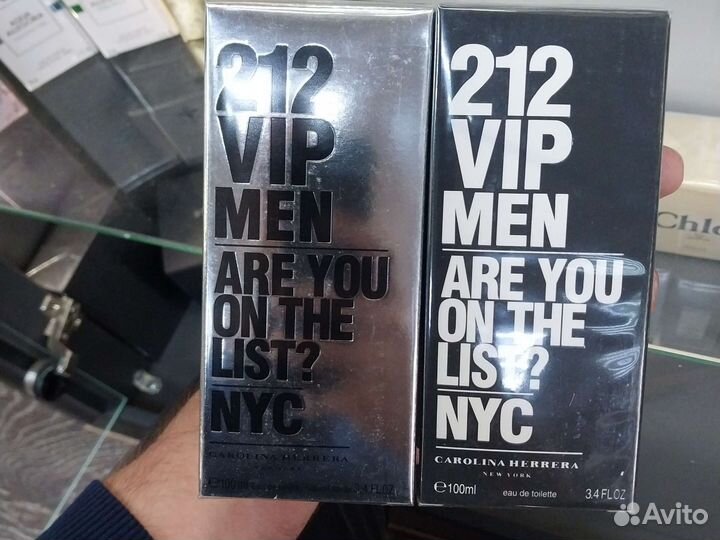 Carolina Herrera 212 vip men оаэ