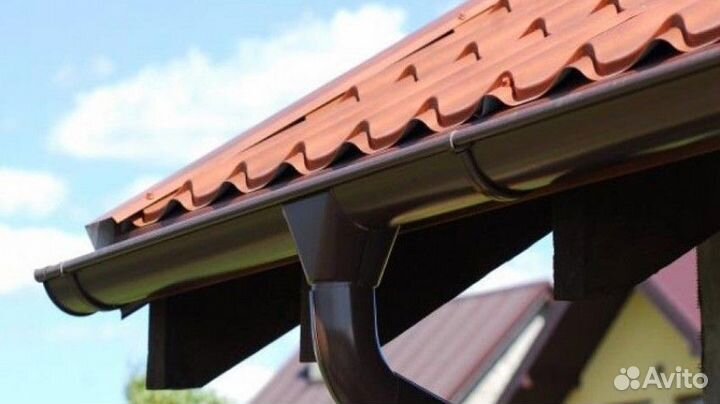 Водосточная система металлическая Optima 125х90 шо