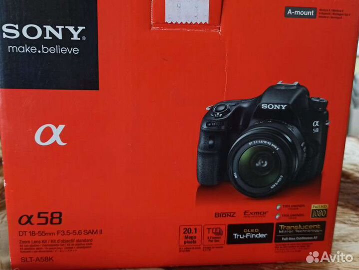 Фотоаппарат Sony