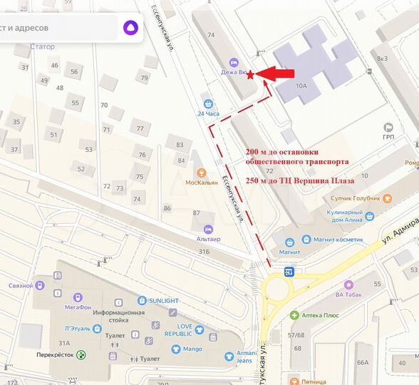 2-к. апартаменты, 54,2 м², 1/9 эт.