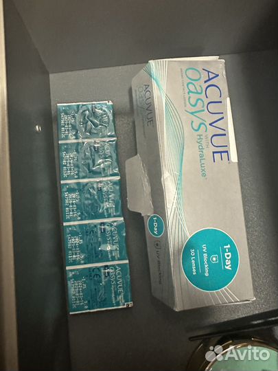 Линзы контактные acuvue oasys -1,75