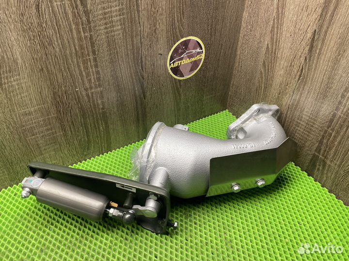 Тормоз горный в сборе с трубой угловой MC13 Sitrak