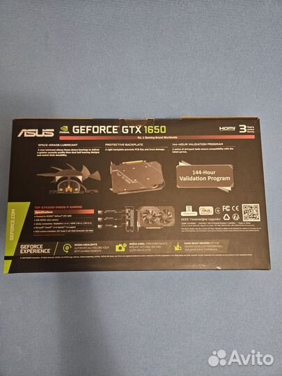 Видеокарта Asus TUF gtx1650