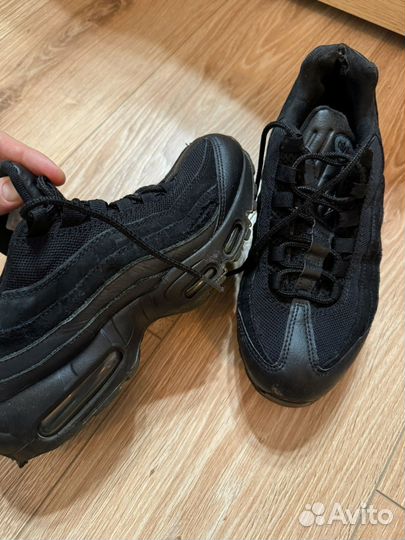 Nike air max 95 черные оригинал