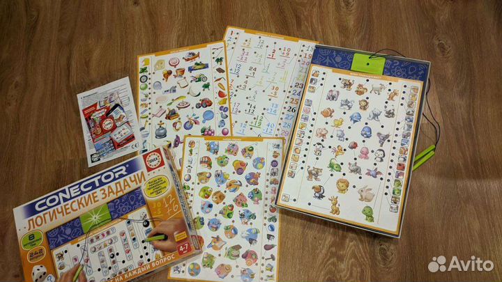 Электровикторина Educa,conector логические игрушки