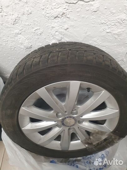 Колеса в сборе r16 зимние mercedes
