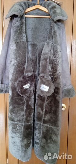 Дубленка женская c капюшоном original Shearling