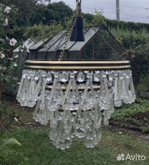 Люстра хрустальная чехия