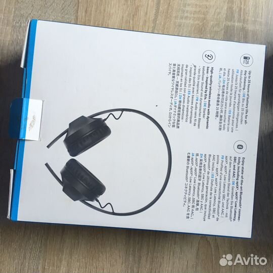 Коробка на наушники sennheiser hd 250bt
