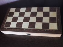 Шахматная доска без фигур 40x40 см