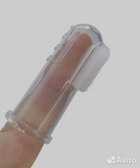 Силиконовая зубная щетка 0+