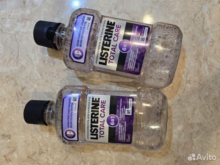 Зубная паста rocs Ополаскиватель для рта Listerine