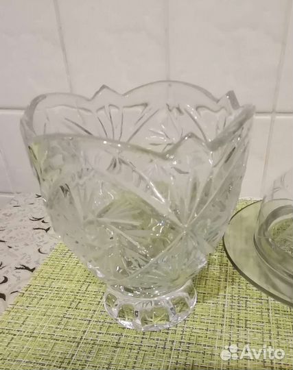 Хрусталь, стекло